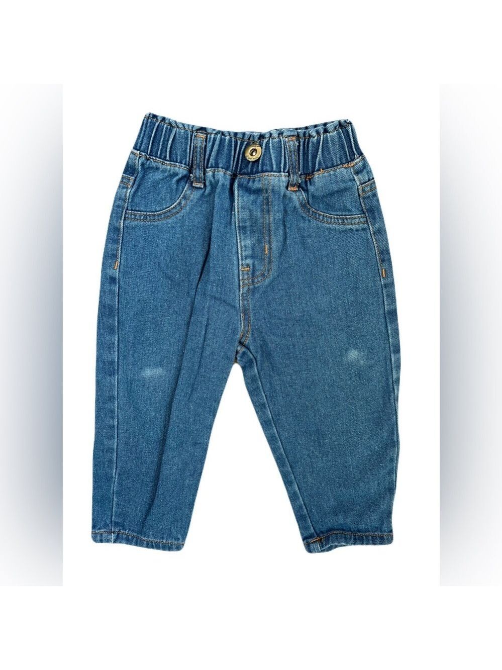 🩵4/$20‎ SHEIN Classic Paper Bag Blue Kids Jeans